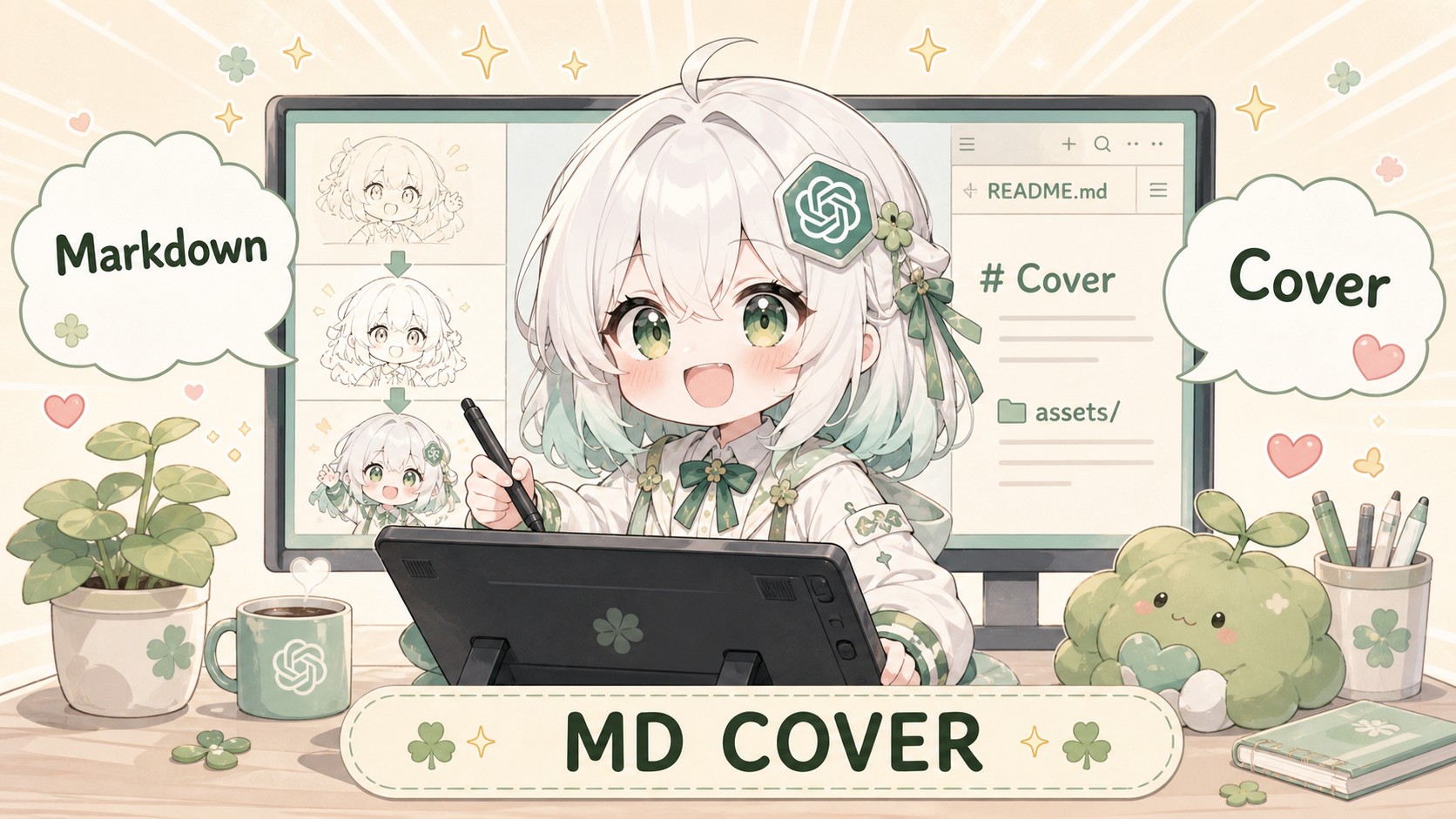 Markdown Blog Cover Publisher 简介 cover